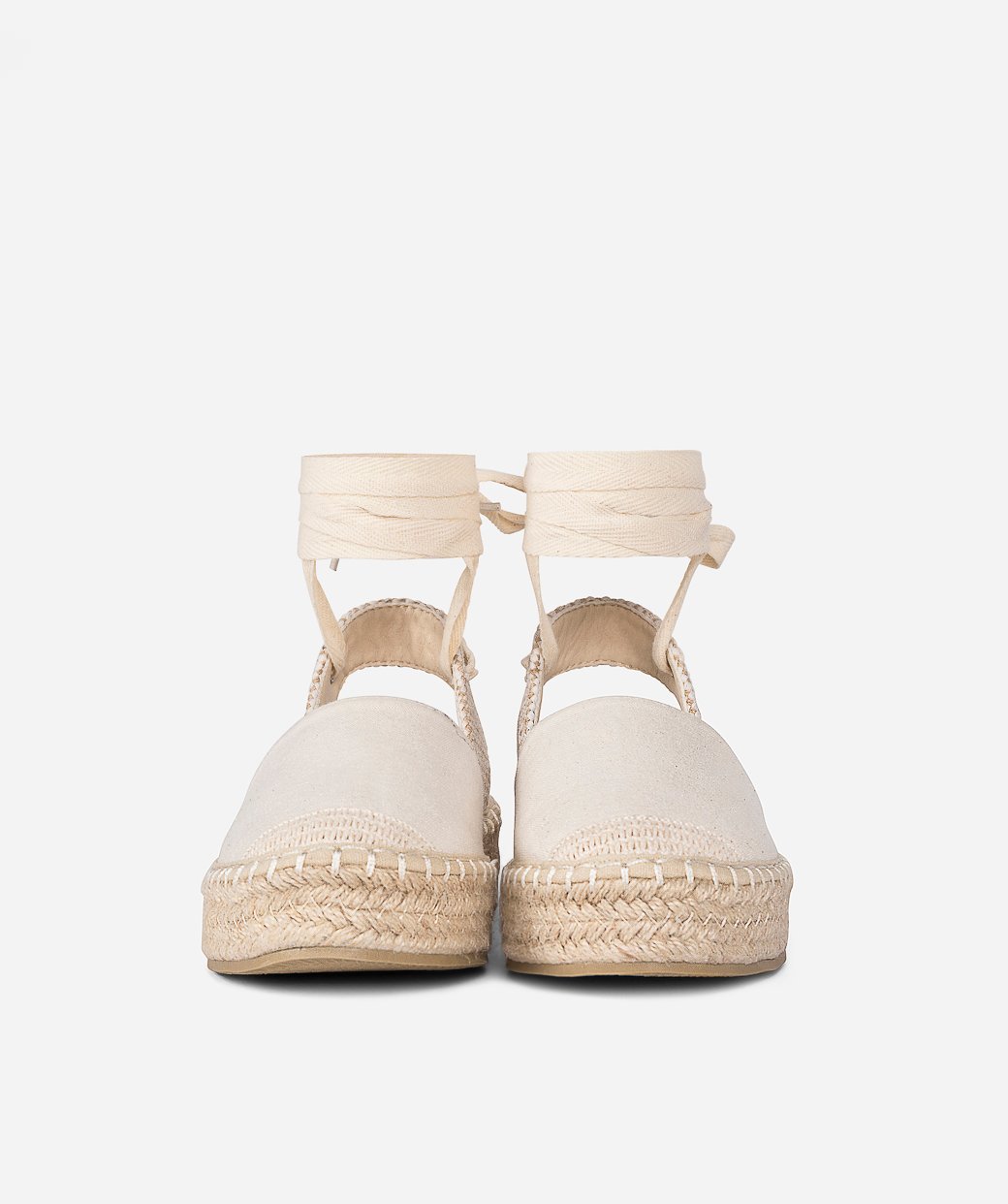 Alpargata plana atada image number null